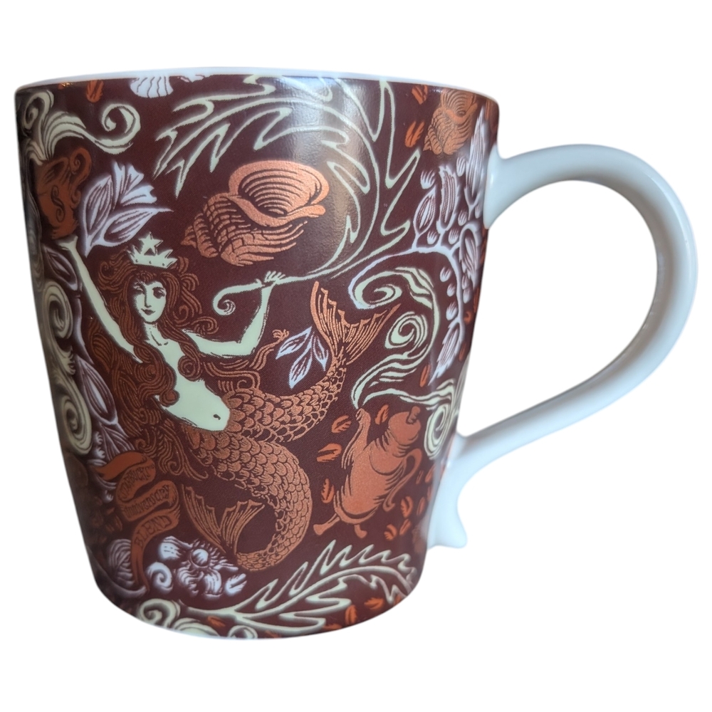 2008 Release Starbucks 35th Anniversary Siren Mermaid Coffee Mug - 12oz - Picture 6 of 8